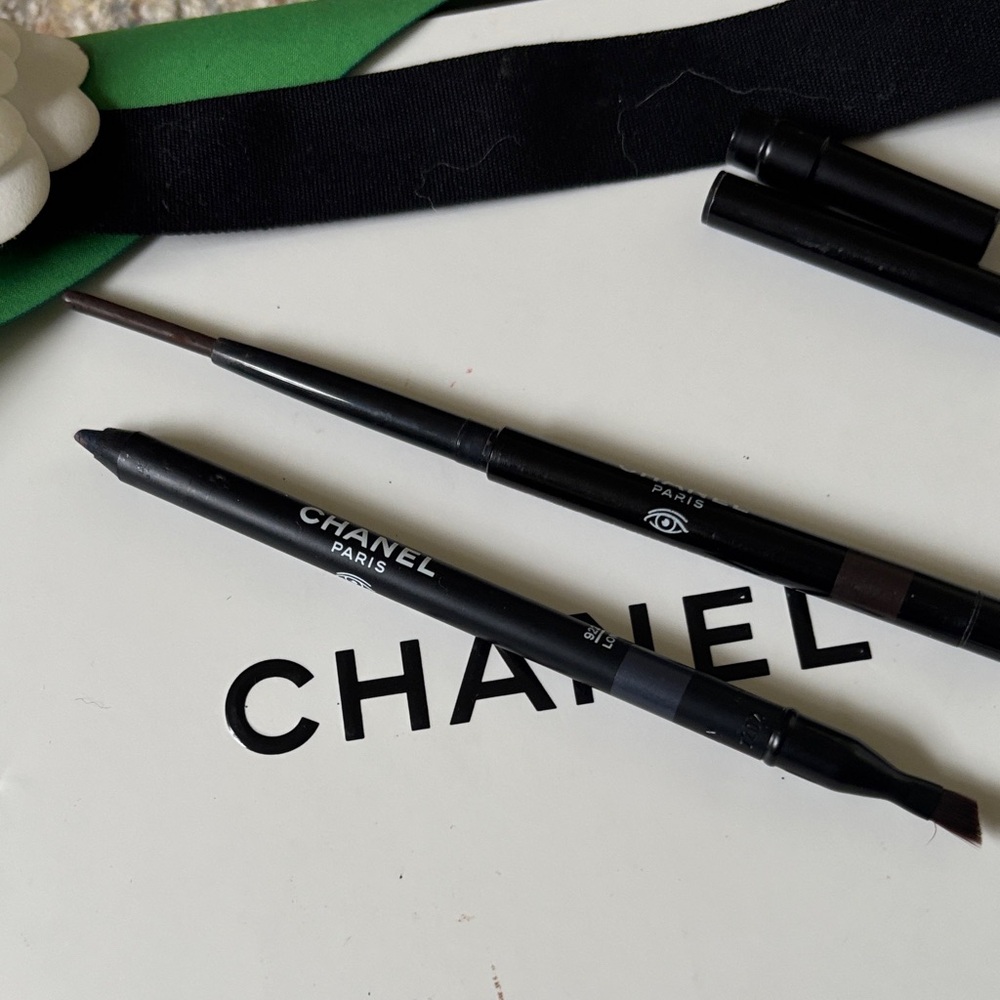CHANEL Precision Brow Pencil in Black and Brown